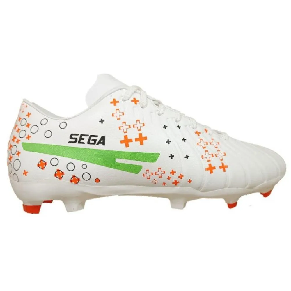Balanced Traction Sega Momento Football Shoes (White)