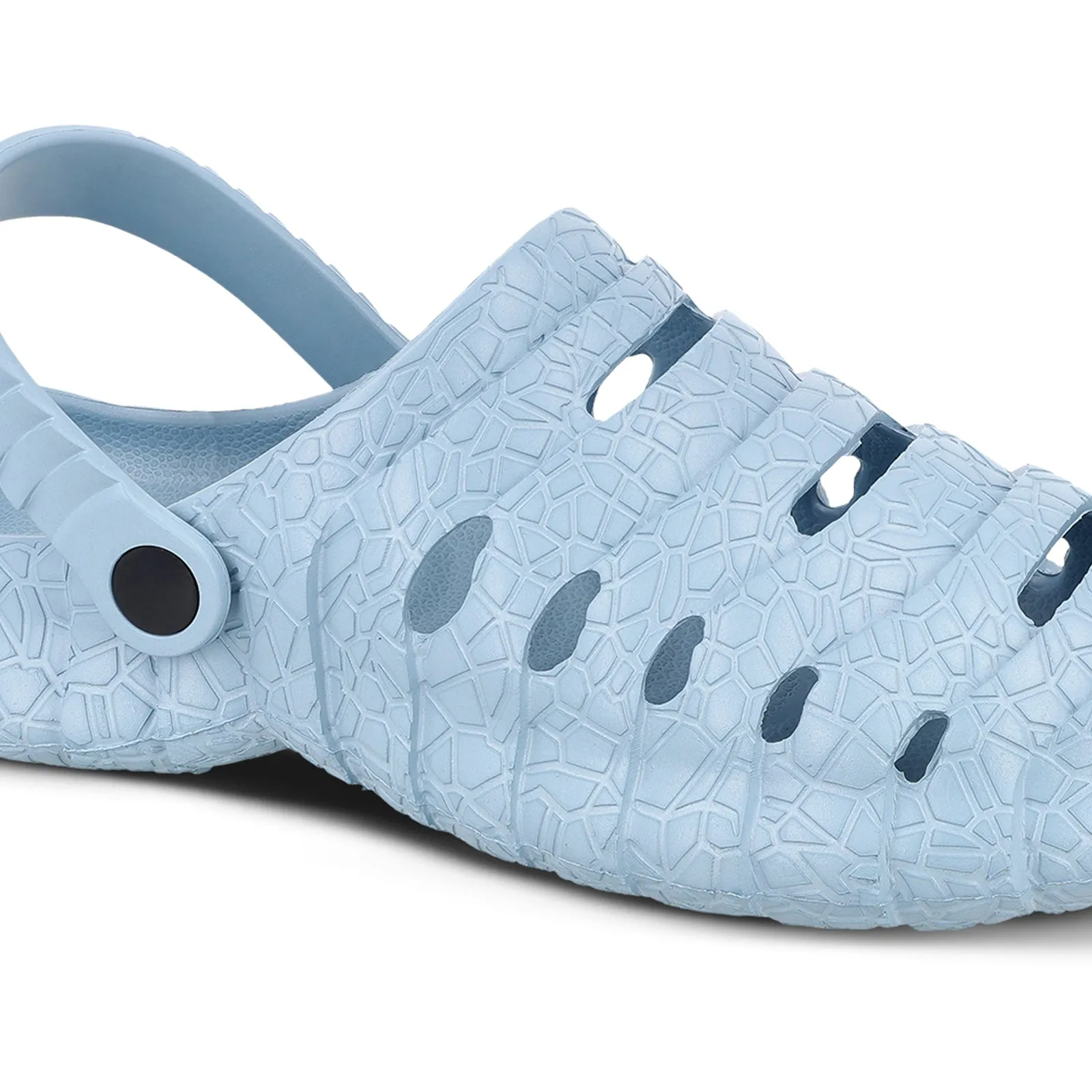 High Heel Walkaroo Men's Clogs  - WC8761 Aqua