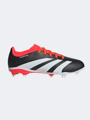 Adidas Predator League Fg Kids Football Shoes Black/White/Red Pace Control Active Lifestyle