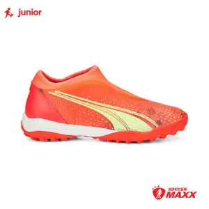 Puma Ultra Match LL Turf  Shoe Junior Attack Focus Lace Stability