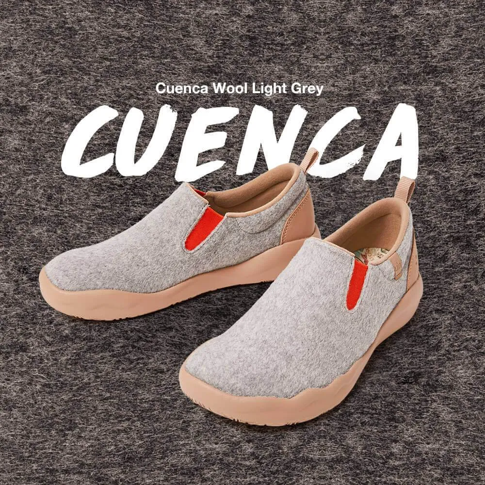 Venetian Style Cuenca Light Grey Wool Men