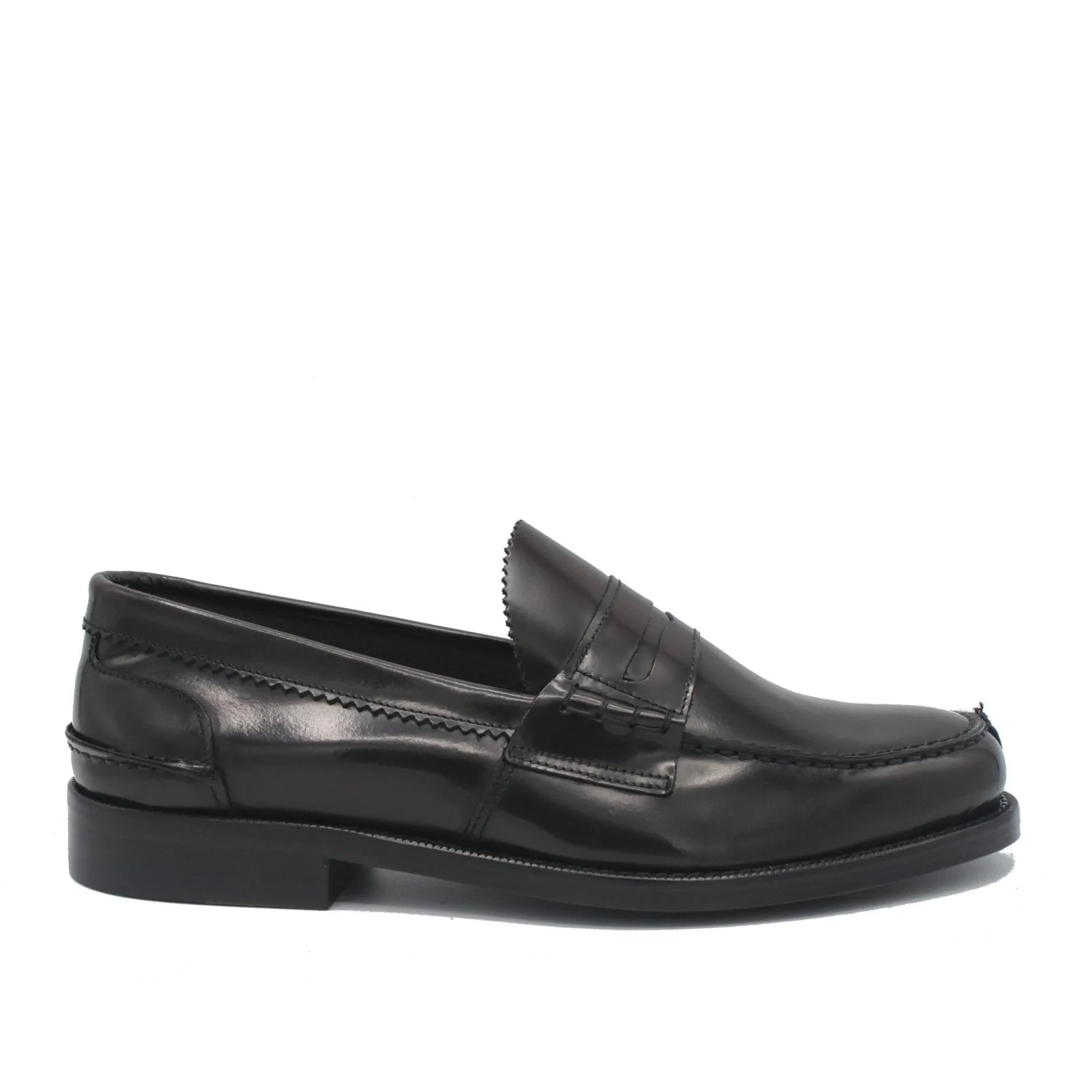 Travel Local Taste PENNY LOAFER DARK BROWN POLISHED