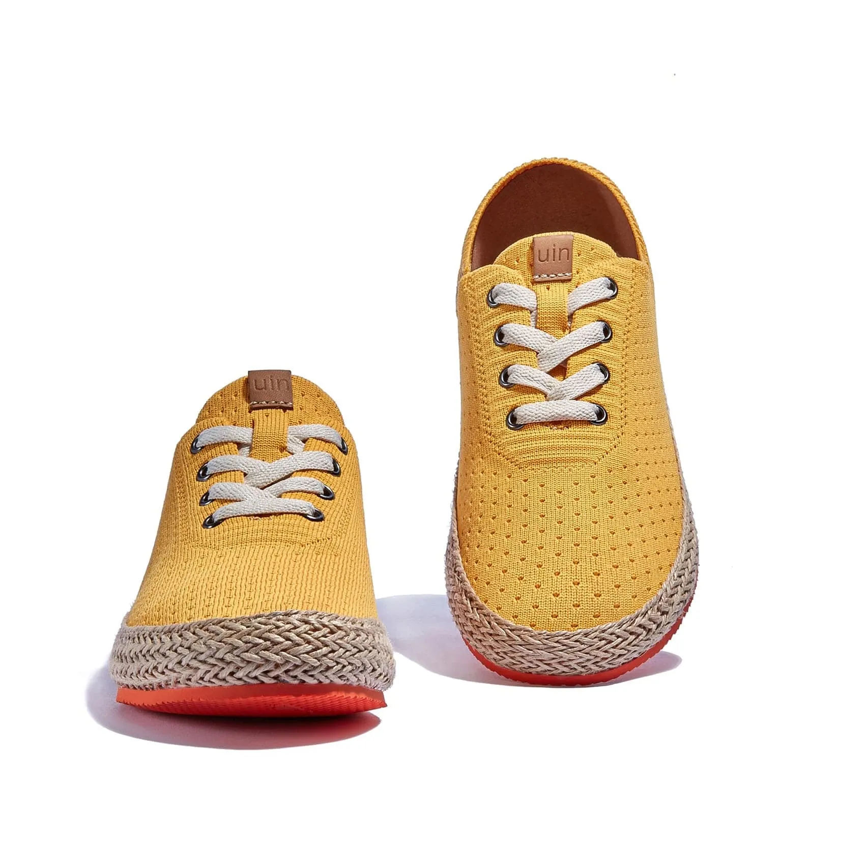 Amber Yellow Formentera I Men Green Leaf Sleek Detail