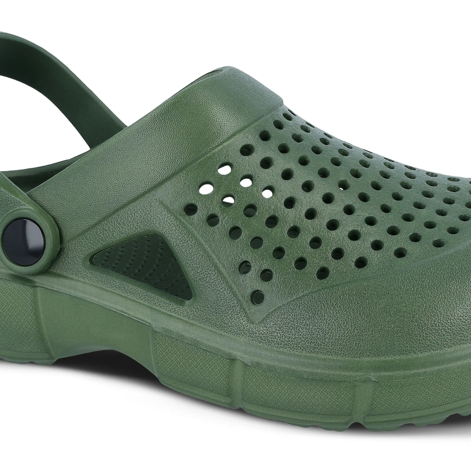 Walkaroo Mens Clogs  - WC4849 Olive Sandal Customization