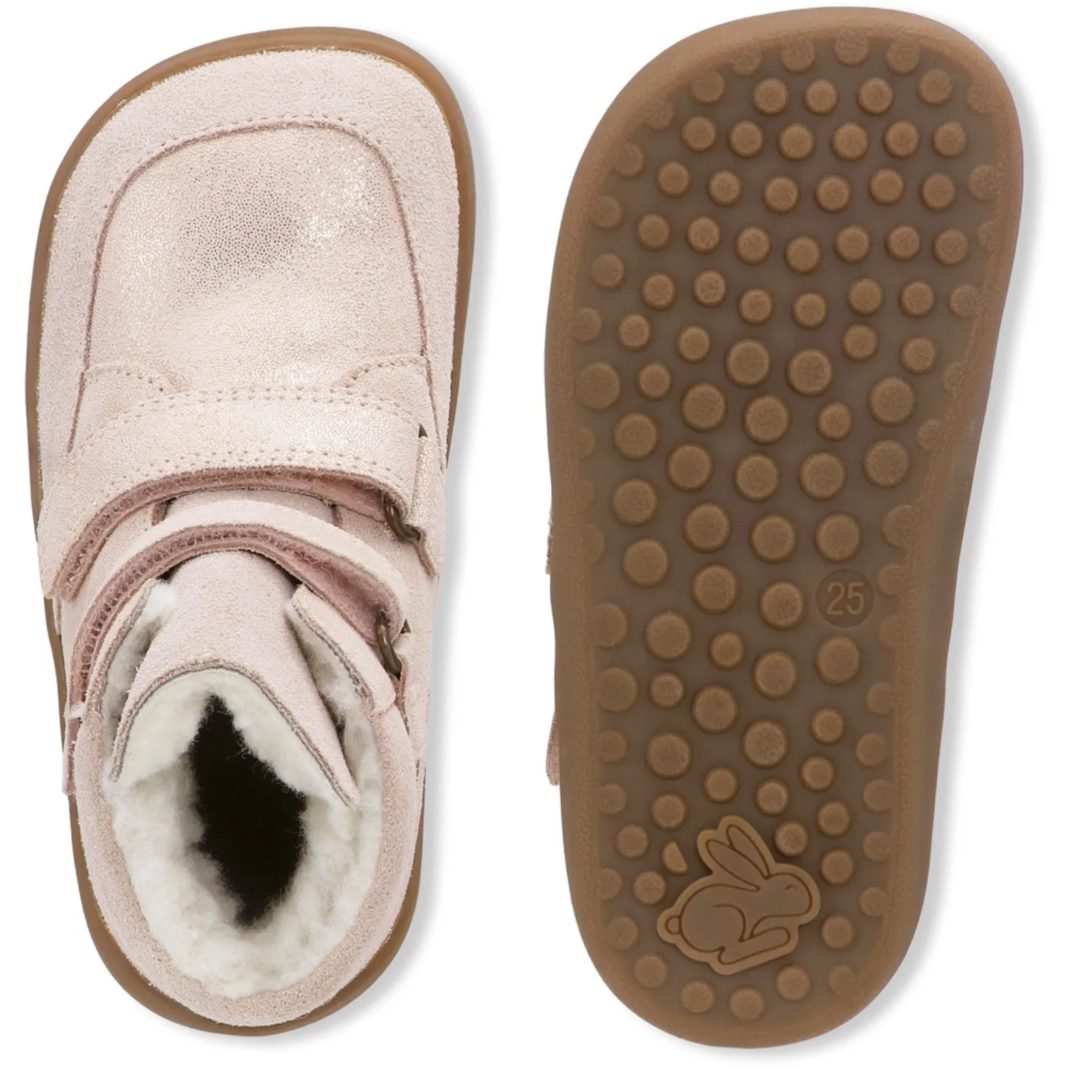 Heavy Terrain Footwear Comfort Padding Bundgaard Old Rose Glitter Basil