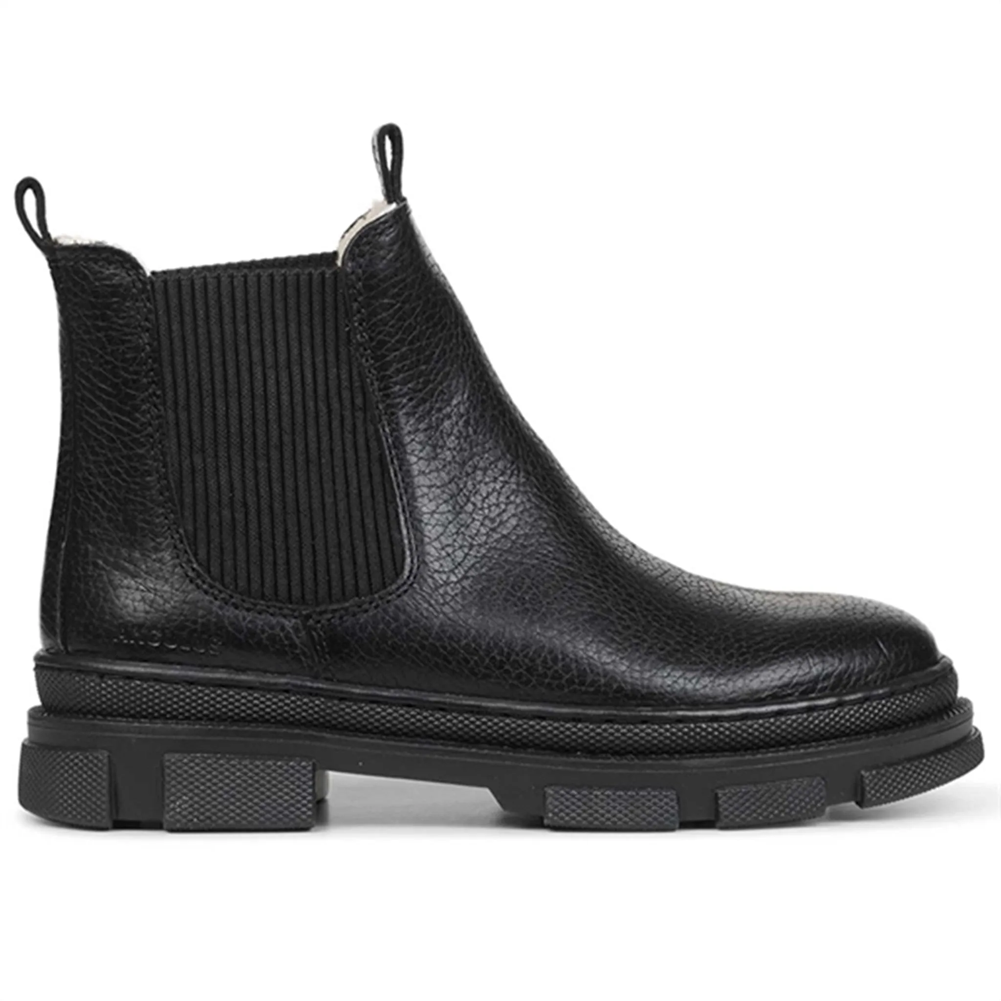 Snow Walker Snow Boots for Men Angulus Boots w. Elastic And Wool Black 7202-401-0334-2504
