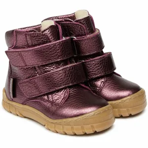 Frost Defense Angulus Beginner Tex Boots w Velcro Plum Shine