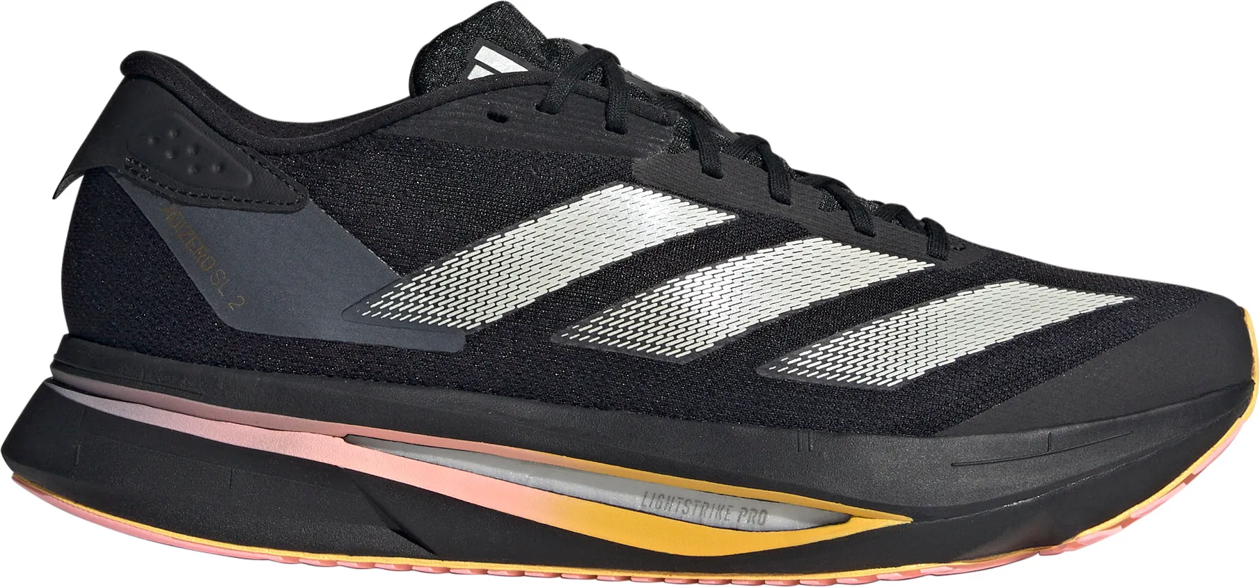 adidas Adizero SL 2 Mens Running Shoes - Black Pose Ready