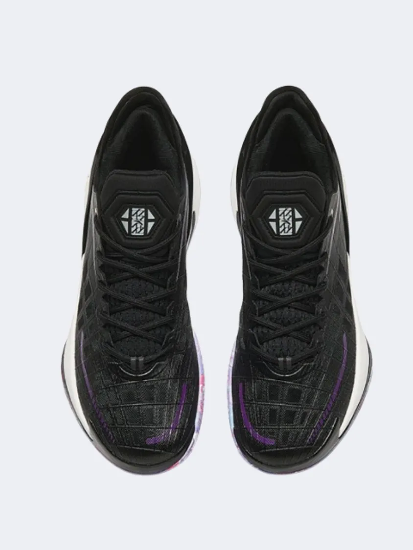 Bounce Response Layer Anta Z Up 224 Men Basketball Shoes Black/Purple