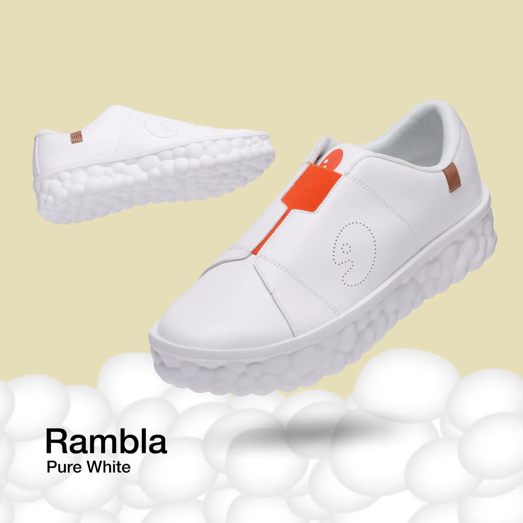 Skater Fit Anti Wrinkle Pure White Las Ramblas I Women
