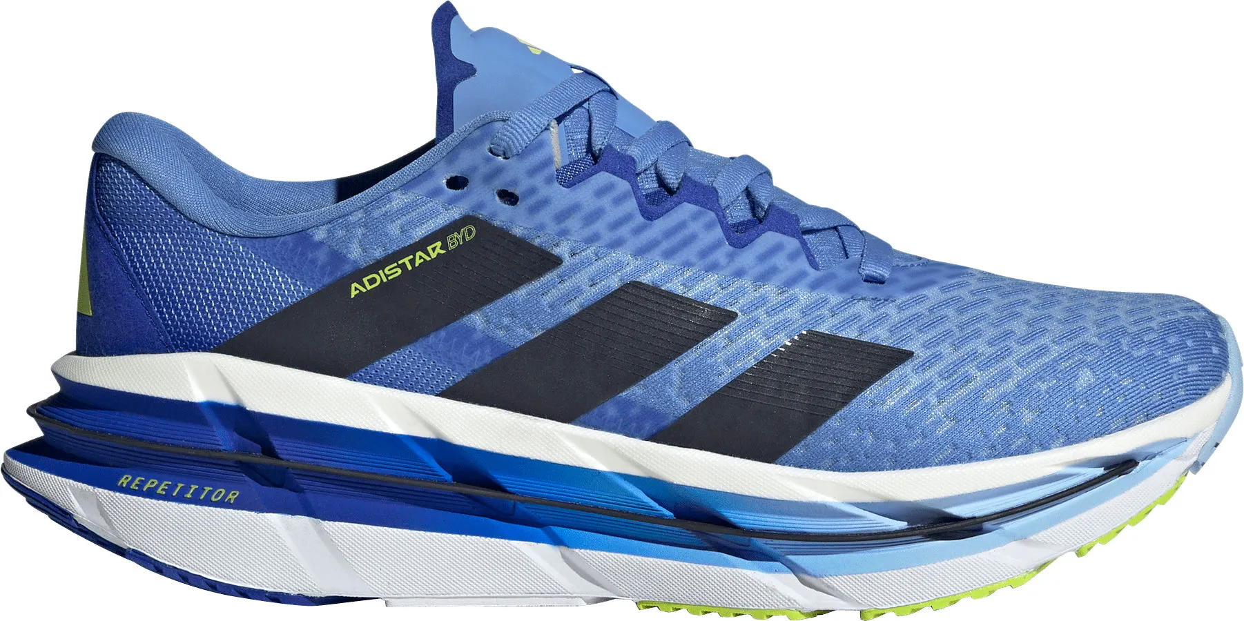 adidas Adistar BYD Mens Running Shoes - Blue Youth Fresh Party Mood