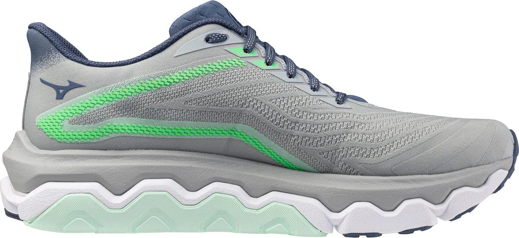 Mizuno Wave Horizon 8 Mens Running Shoes - Grey Soft