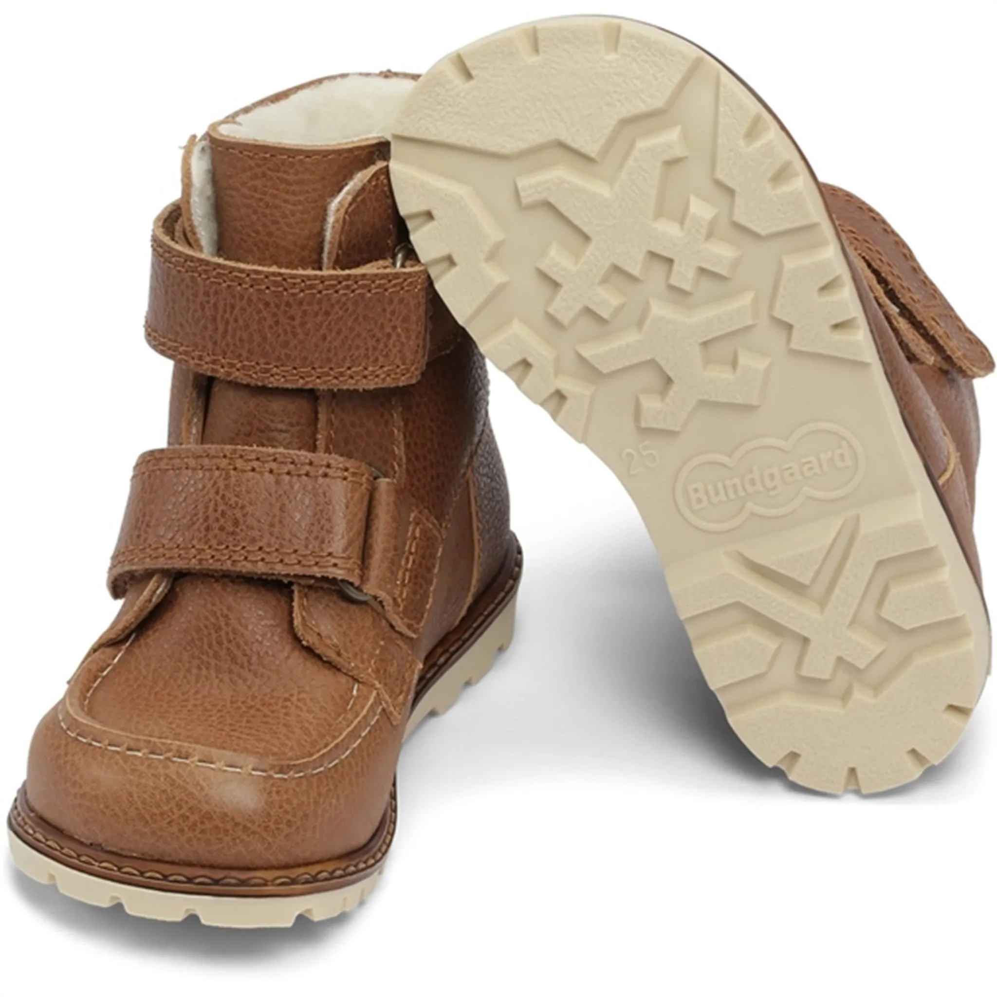 Bundgaard Terry Strap Tex Winter Boot Tan G Cold Protection Gear All-Terrain Footwear