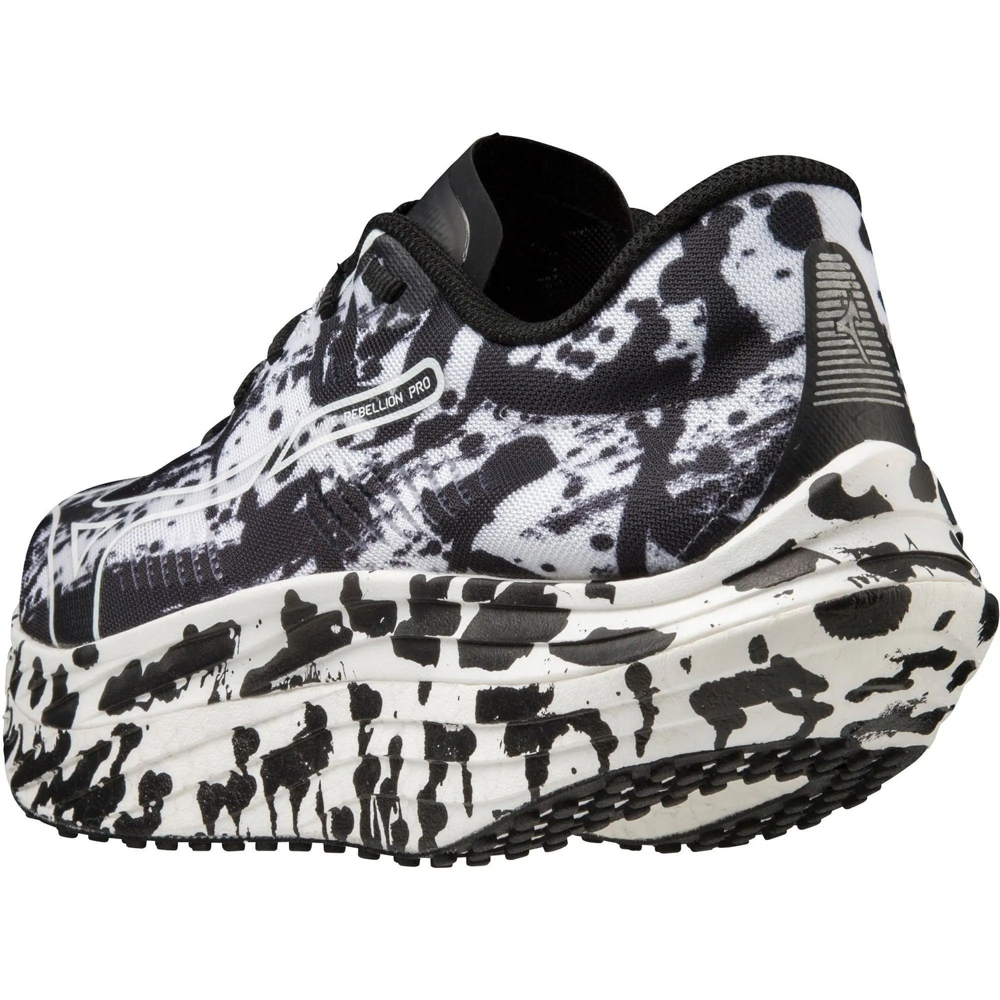 Cool Pop Mizuno Wave Rebellion Pro Running Shoes - Black
