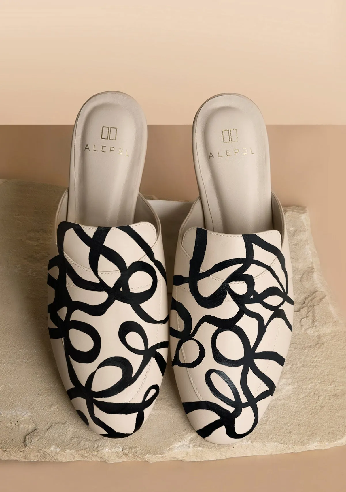 Training Infinite Beige Mule