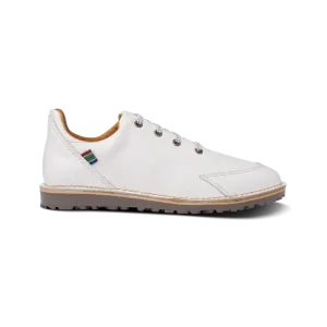 Veldskoen Albatross Golf Shoe (White leather with Grey sole) Power Boost No Pressure