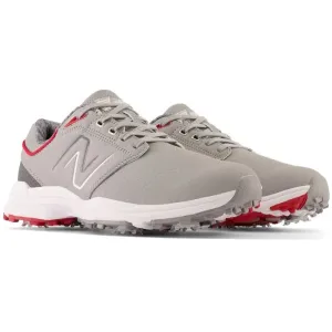 Rain Friendly New Ballance Brighton Golf Shoes - Grey/Red