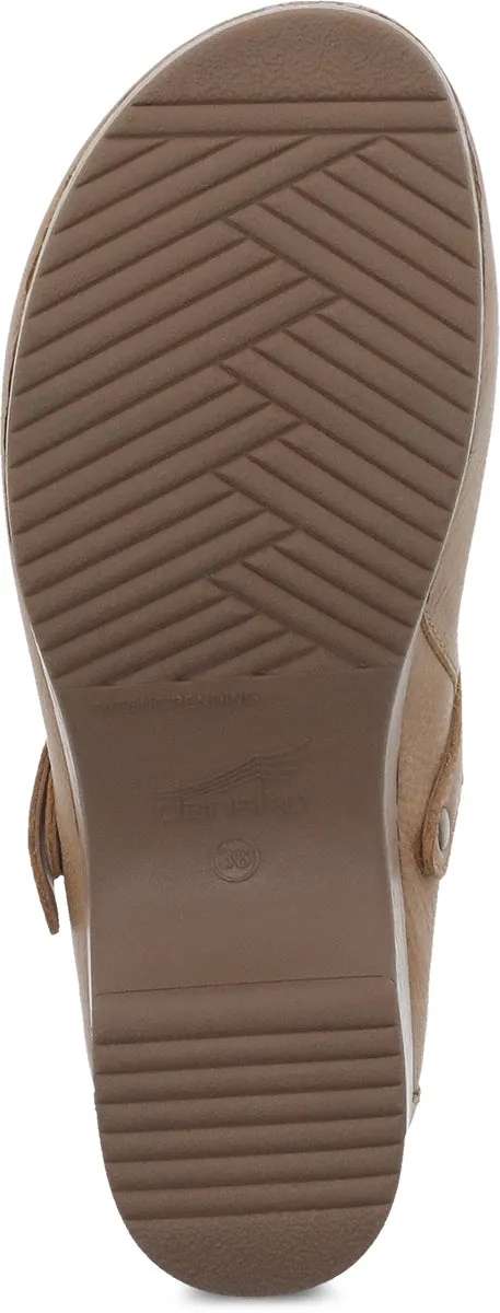 Berry - Tan Wardrobe Staple Breathable Flip-flops