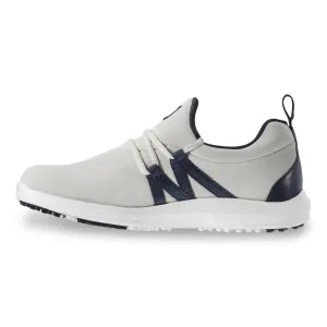 FootJoy Womens Leisure Slip-On - SAND/NAVY - Factory Blemish Comfort Flow Pro
