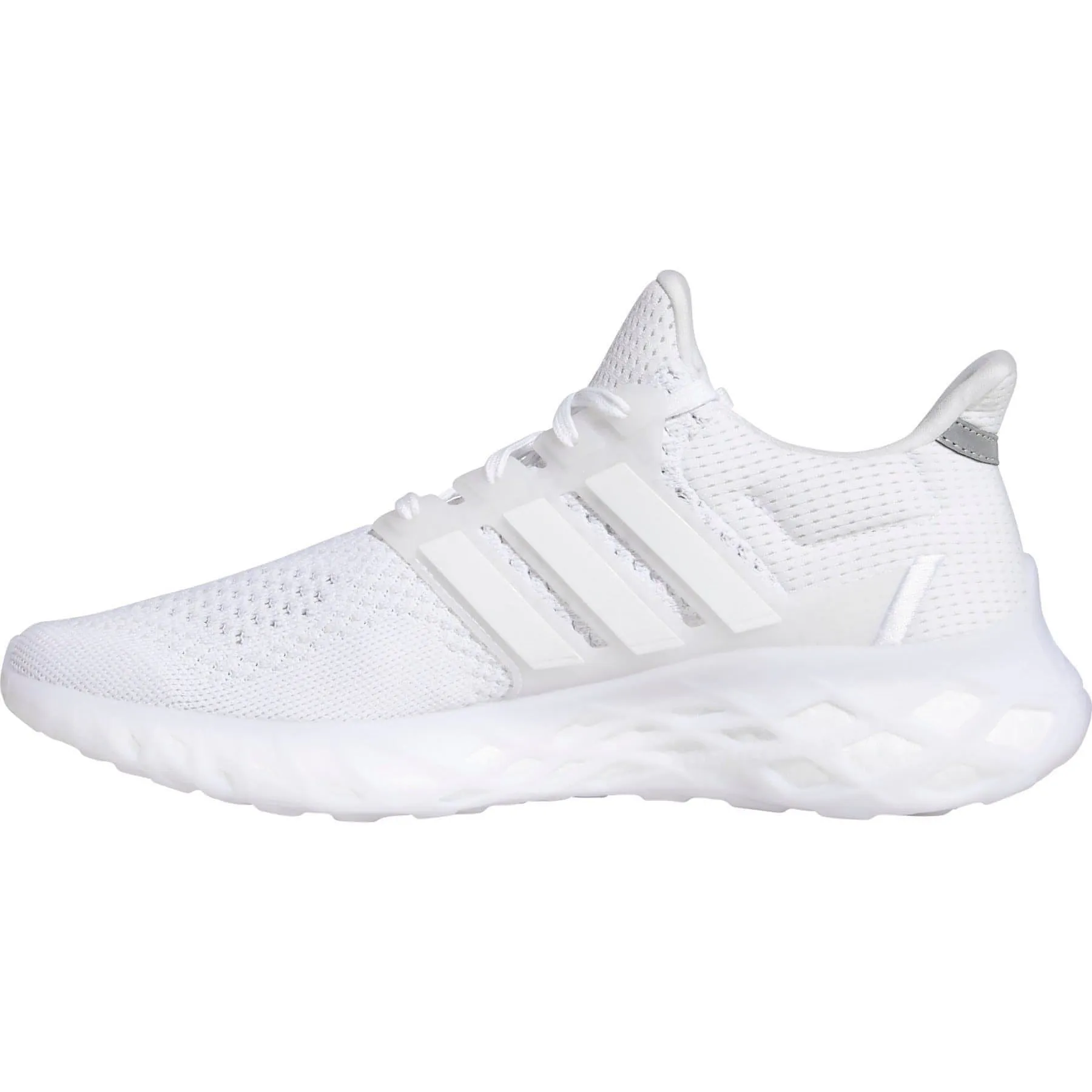 Clean White Eco Friendly Minimalist Fans adidas Ultra Boost WEB DNA Running Shoes - White