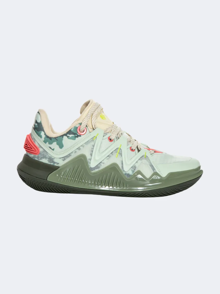 Stability Arch Support Jump Flex Erke Men Basketball Shoes Green/Yellow