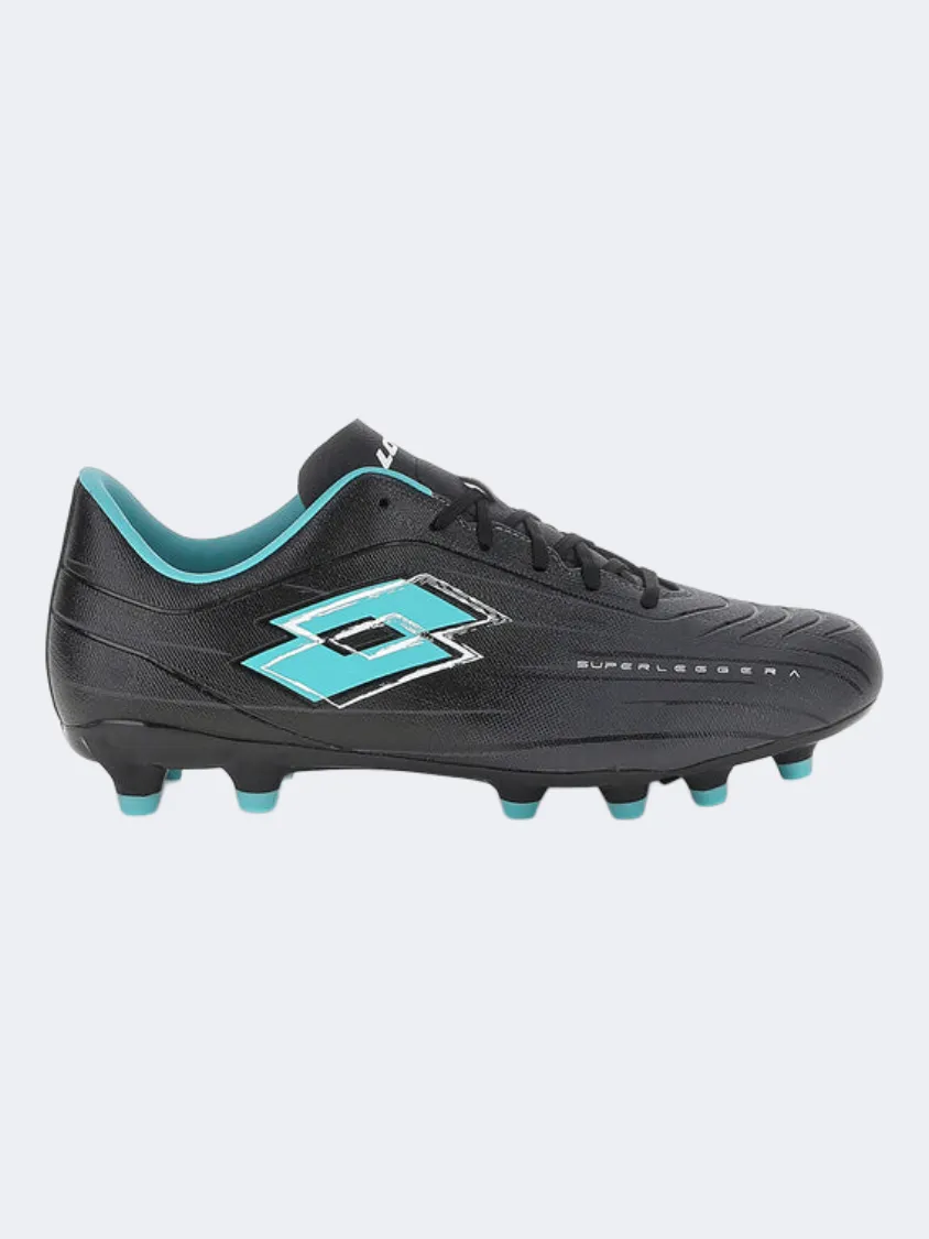 Lotto Solista 700 Ix Fg Men Football Shoes Black/Blue Multi Purpose Foot Lock