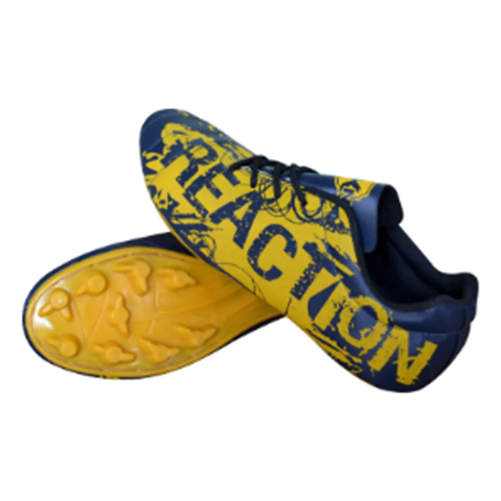 Quick Recovery RXN Reaction Football Shoes (Blue/Yellow)
