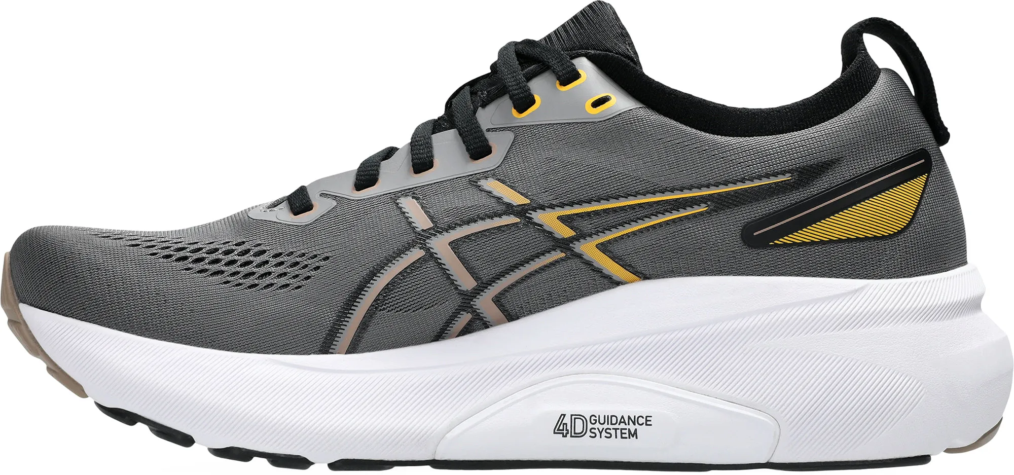 Asics Gel Kayano 31 Mens Running Shoes - Grey Comfortable Insole Padded Tongue