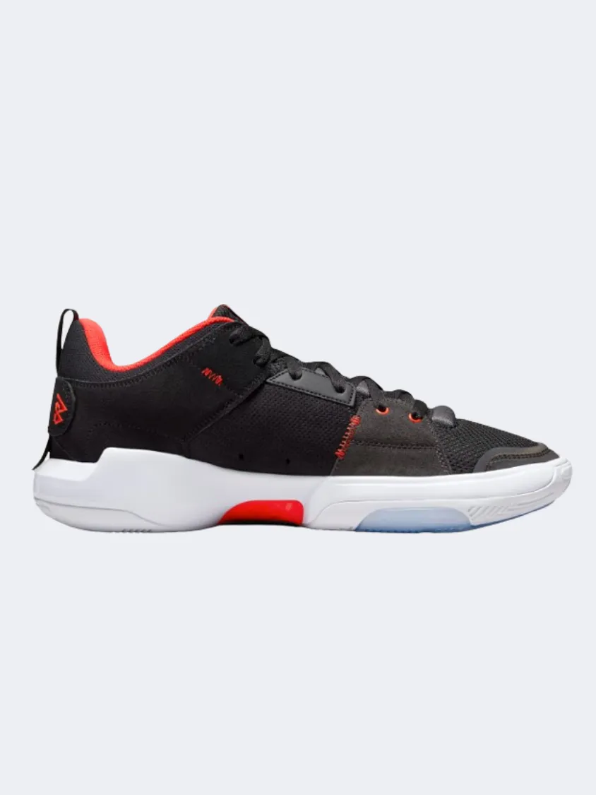 Nike Jordan One Take 5 Men Basketball Espadrilles Black/White/Red Heat Sealed Reinforcements Hollow Structure Midsole