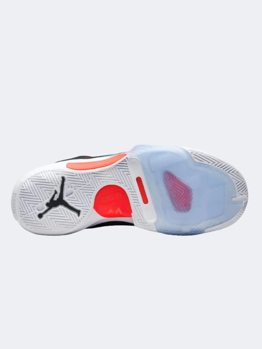 Minimalist Hyper Elastic Midsole Nike Jordan One Take 5 Men Basketball Espadrilles Black/White/Red