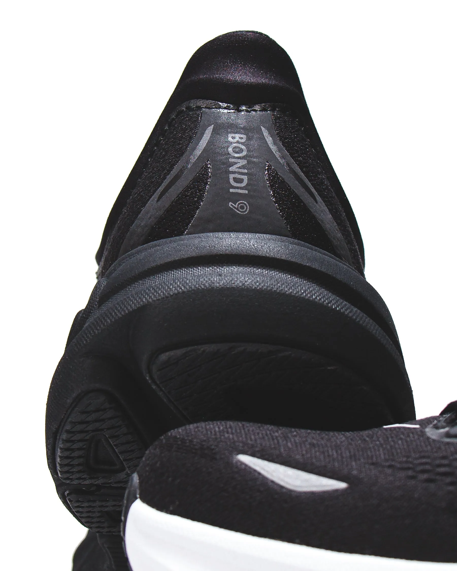 Galaxy Tone Balance Fit Hoka One One Men Bondi 9 Black White 1162011-BWHT
