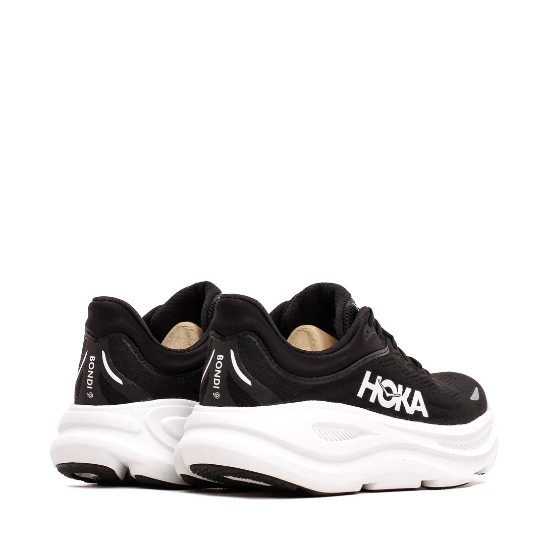 Hoka One One Men Bondi 9 Black White 1162011-BWHT Style Goal High Top