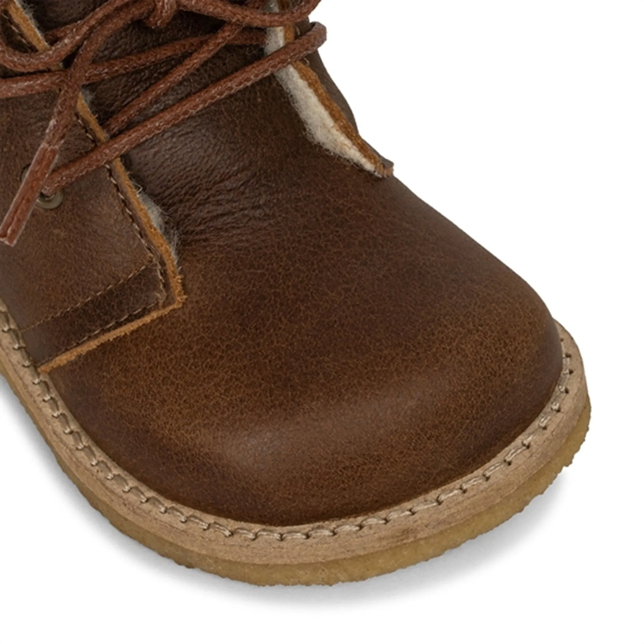 Konges Sl?jd Cognac Woolie Boot Snow Ice Trek
