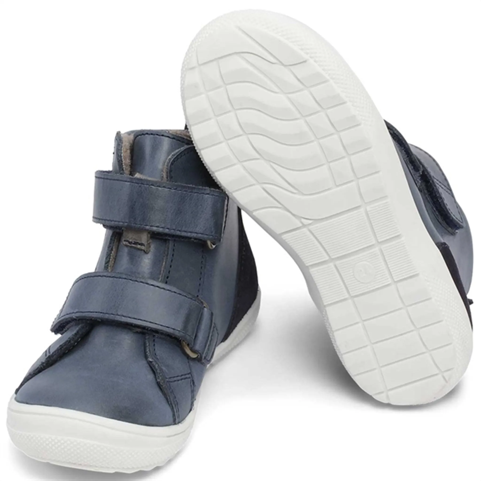 Bundgaard Storm Velcro Tex Shoes Navy Snow Cold Weather Arctic Comfort