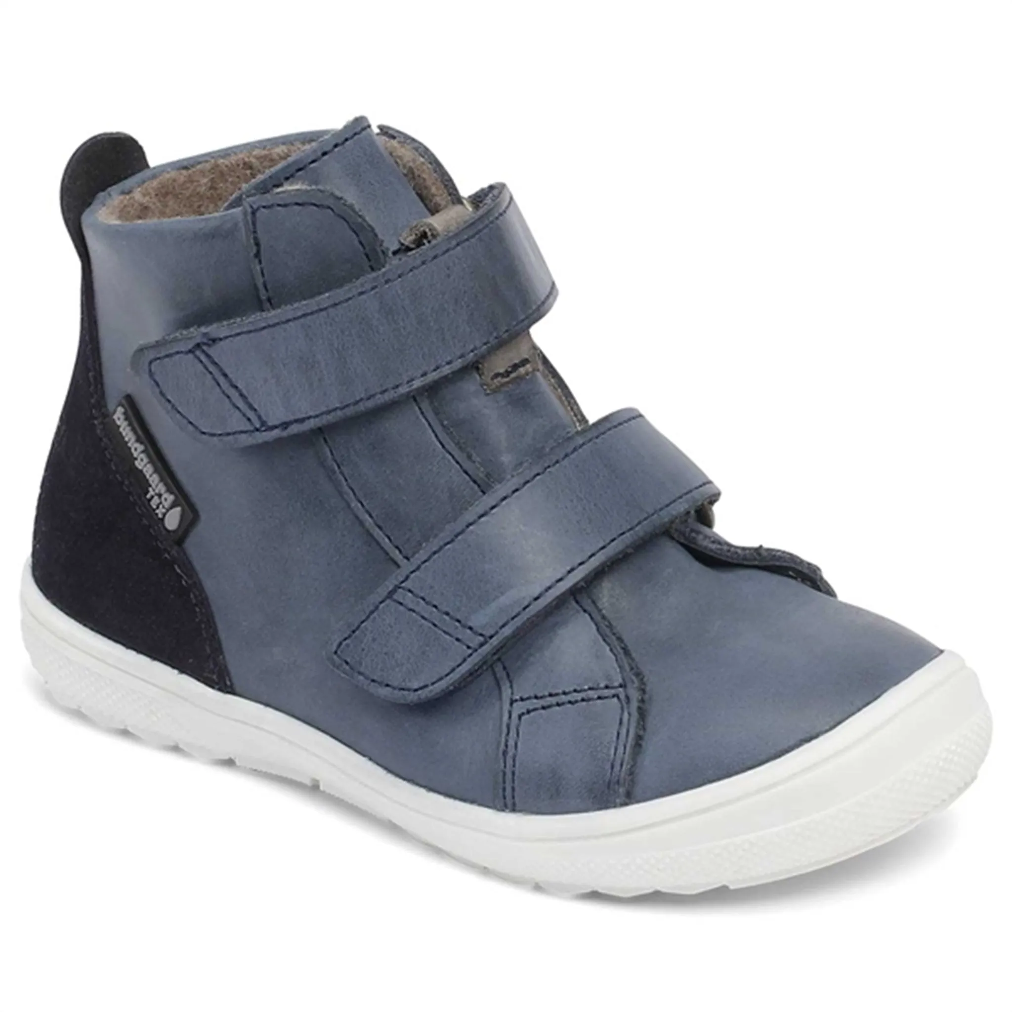 Bundgaard Storm Velcro Tex Shoes Navy Heavy Winter Shoes