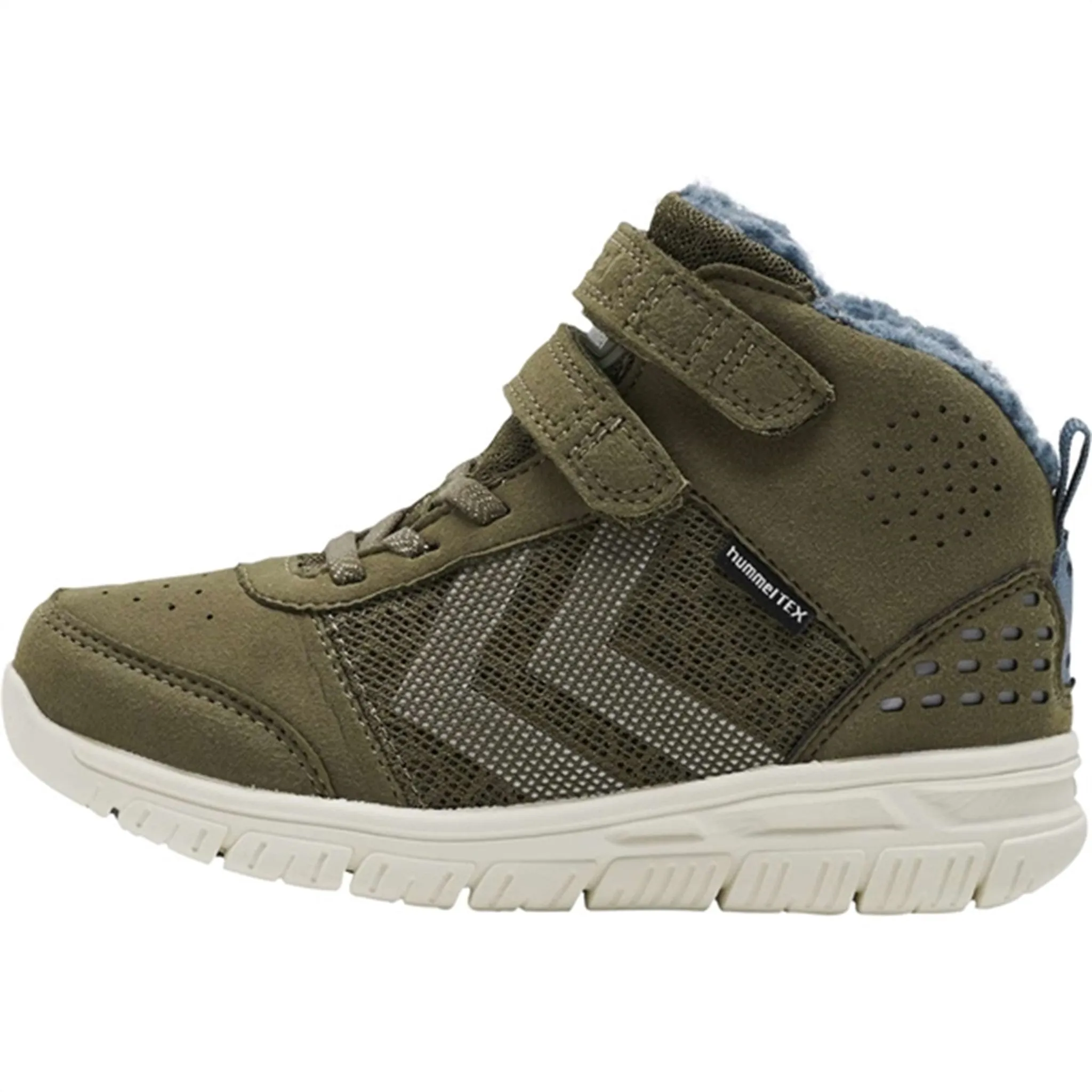 Hummel Crosslite Winter Mid Tex JR Dark Olive Outdoor Adventure Boots