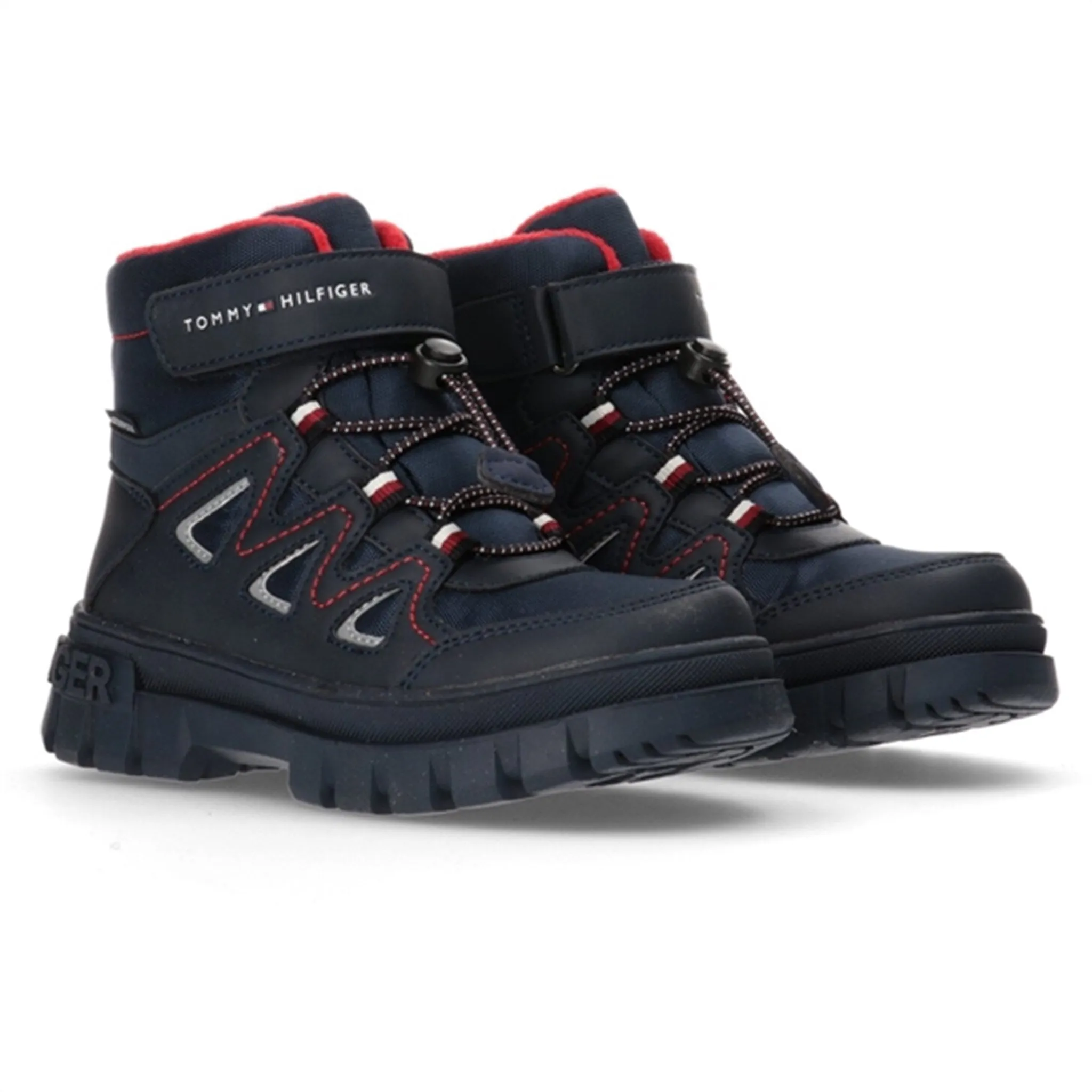 Tommy Hilfiger Lace-Up Bootie Blue Snowproof Footwear