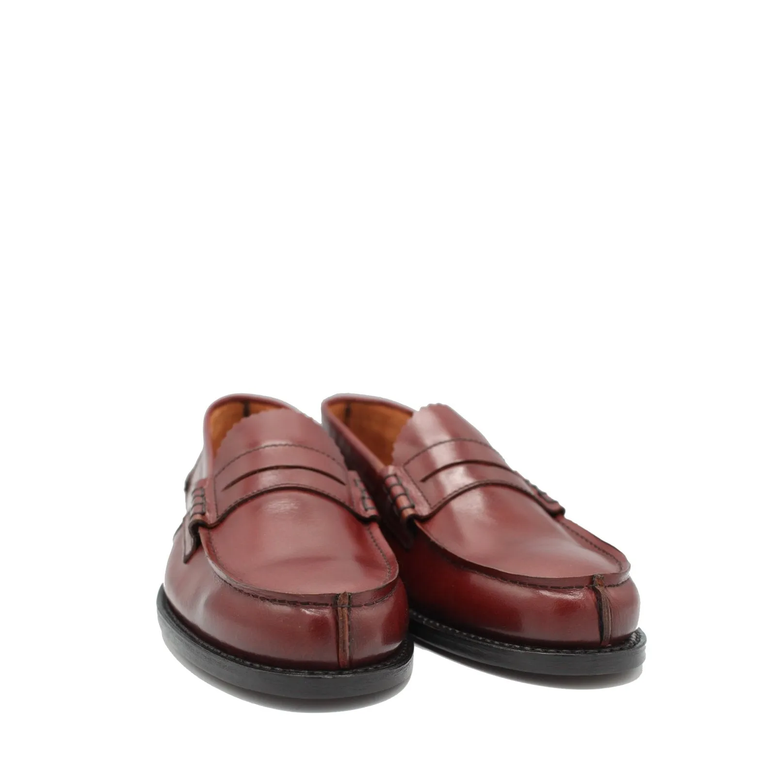 Step Hold Oil-Treated ARRAN LOAFER 1407/63 BURGUNDY CALF