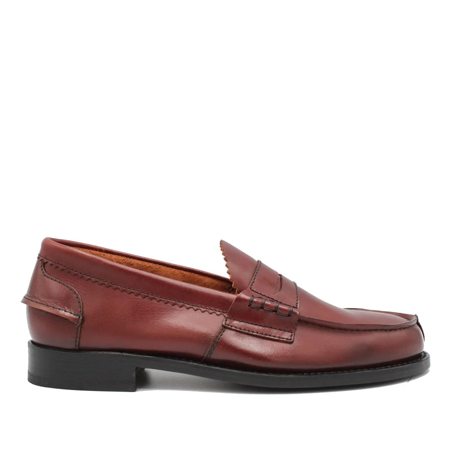 Walking ARRAN LOAFER 1407/63 BURGUNDY CALF