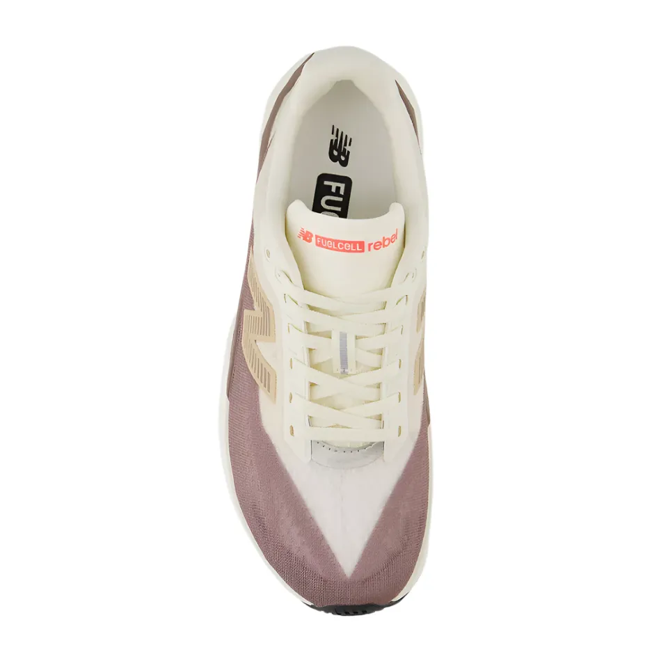 Step - up comfort Outdoor activities New Balance Men's Fuelcell Rebel v5 Running Shoes in Angora/Earth Shadow/Sea Salt AW25