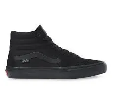 Foot Balance Vans Skate Sk8-Hi Pro Shoe - Black/Black