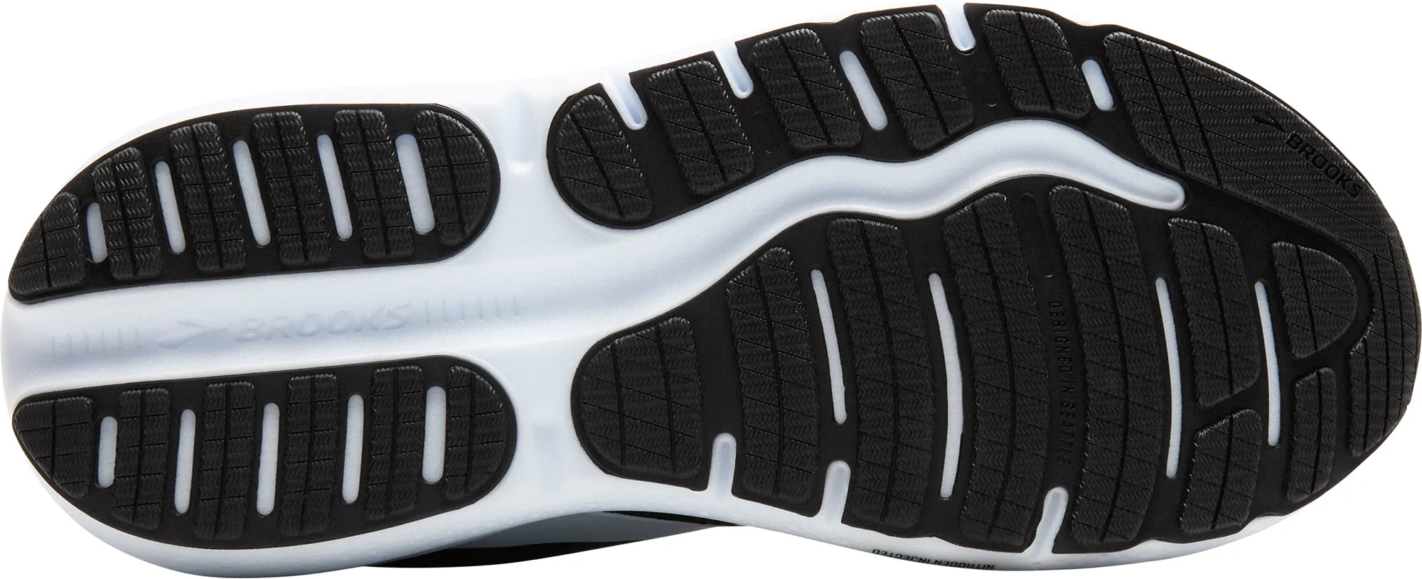 Height Plus Teen Fun Brooks Ghost Max 2 Mens Running Shoes - Black