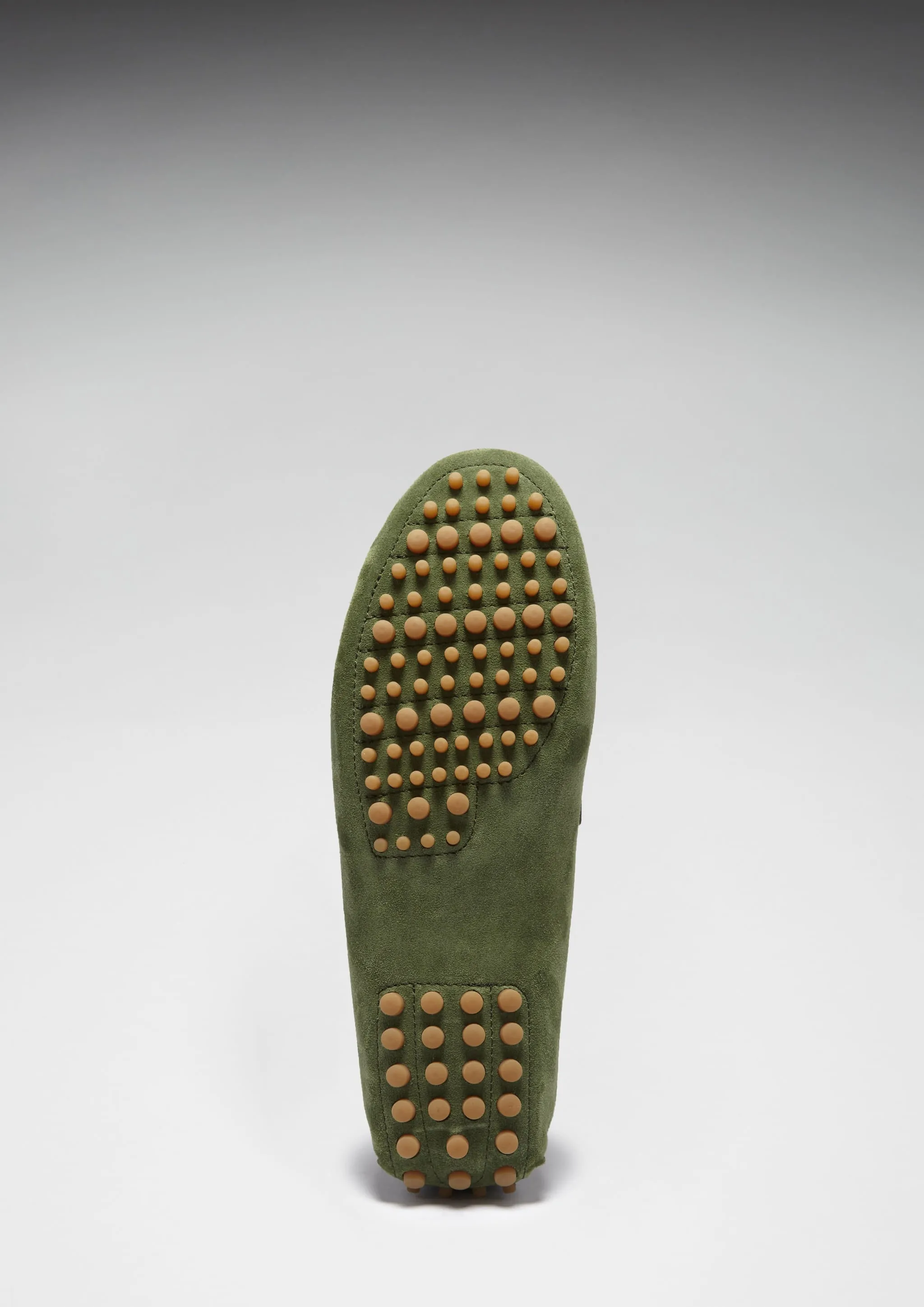 Tasselled Driving Loafers, safari green suede Workplace Ease Walk Sure