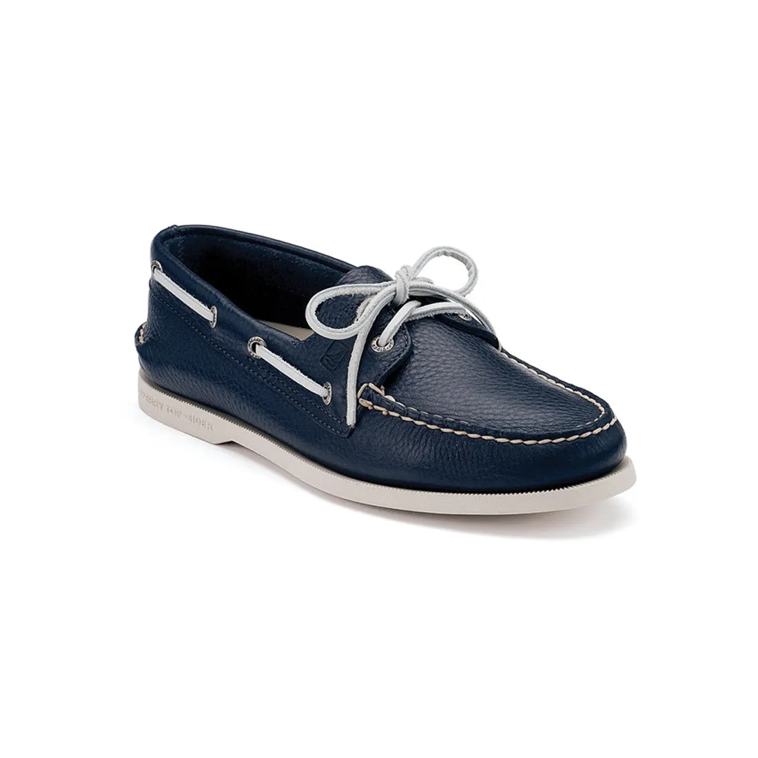 Travel Ready Fit Quick Move Original 2-Eye Boat Shoe - Navy