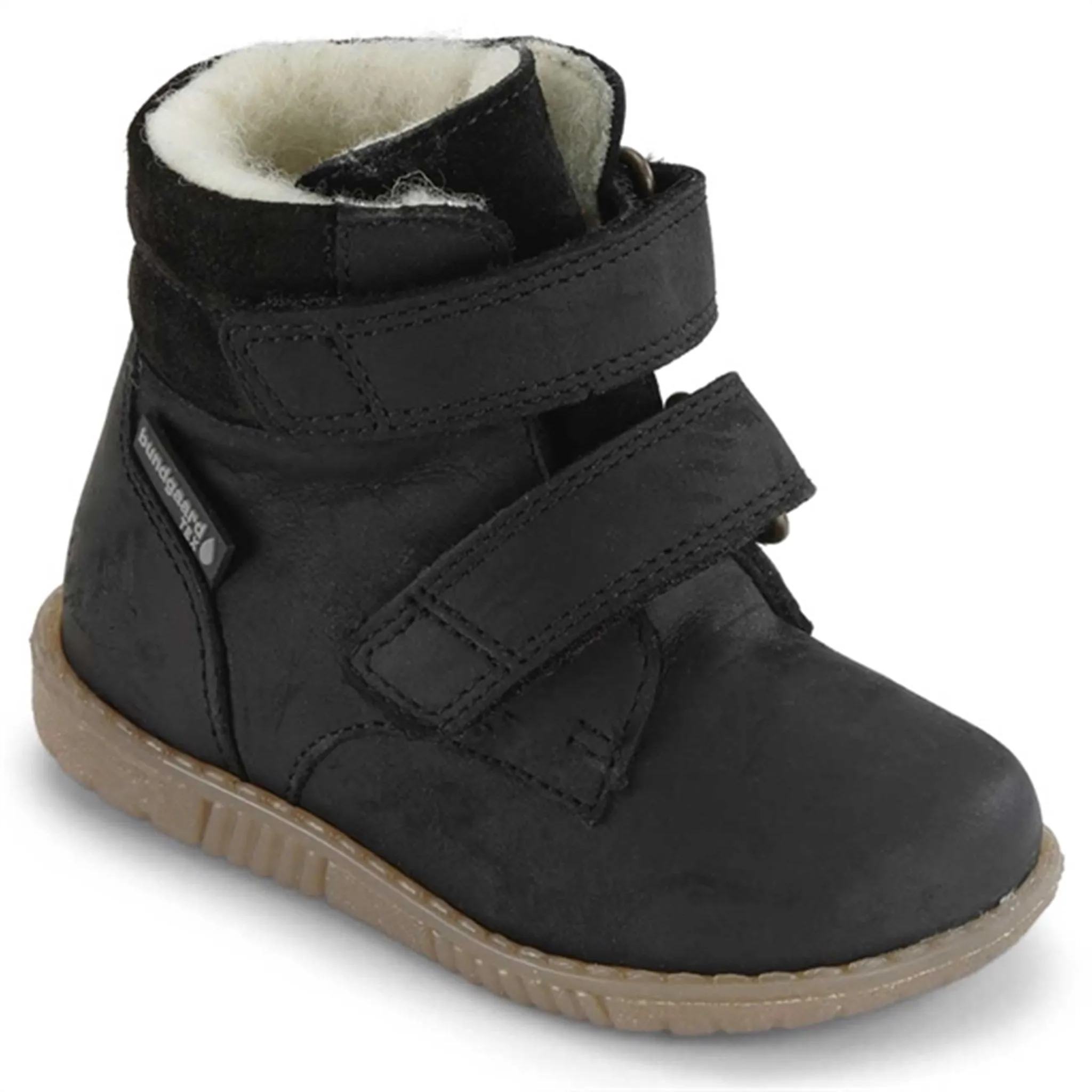 Bundgaard Rabbit Boots Velcro Black ON Long Winter Walks Cold Snap Footwear