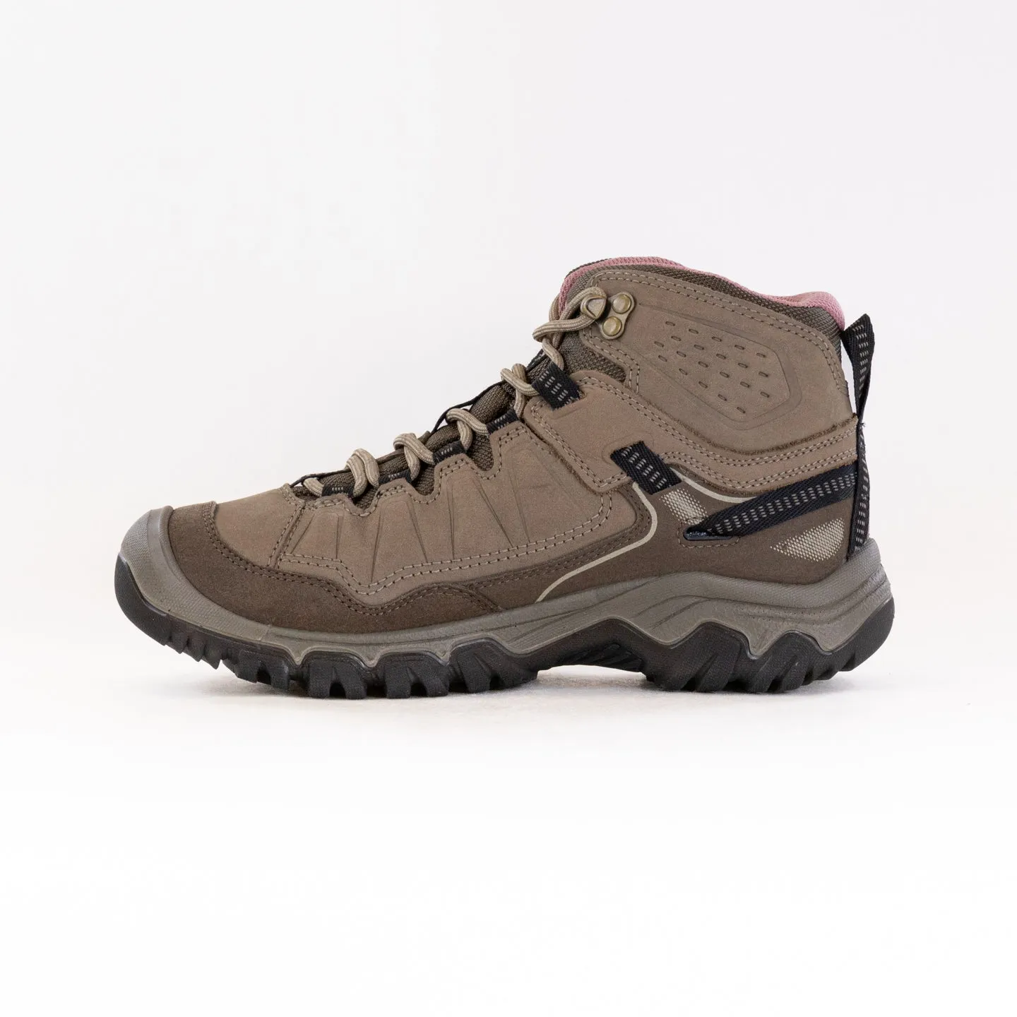 Ultimate Trail Walk KEEN Targhee IV Waterproof Hiking Boot (Women's) - Brindle/Nostalgia Rose