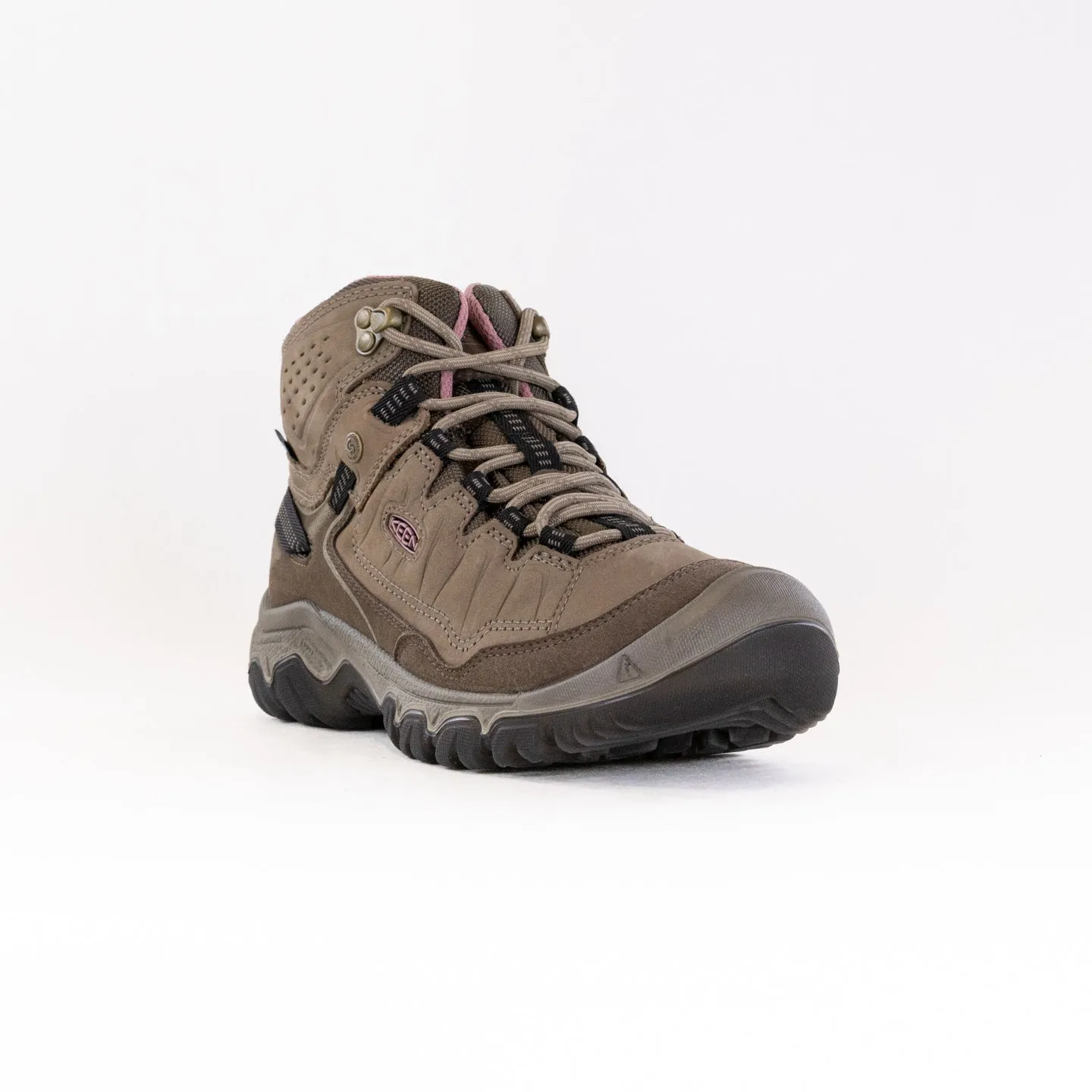KEEN Targhee IV Waterproof Hiking Boot (Women's) - Brindle/Nostalgia Rose Arch Stability