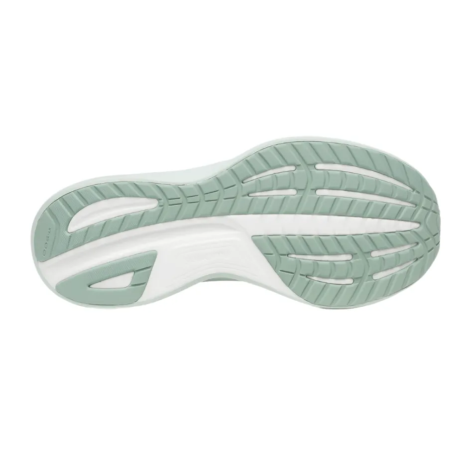 Saucony Women's Ride 18 Running Shoes in Fog/Mist AW25 neutral support mid - top shoe variety