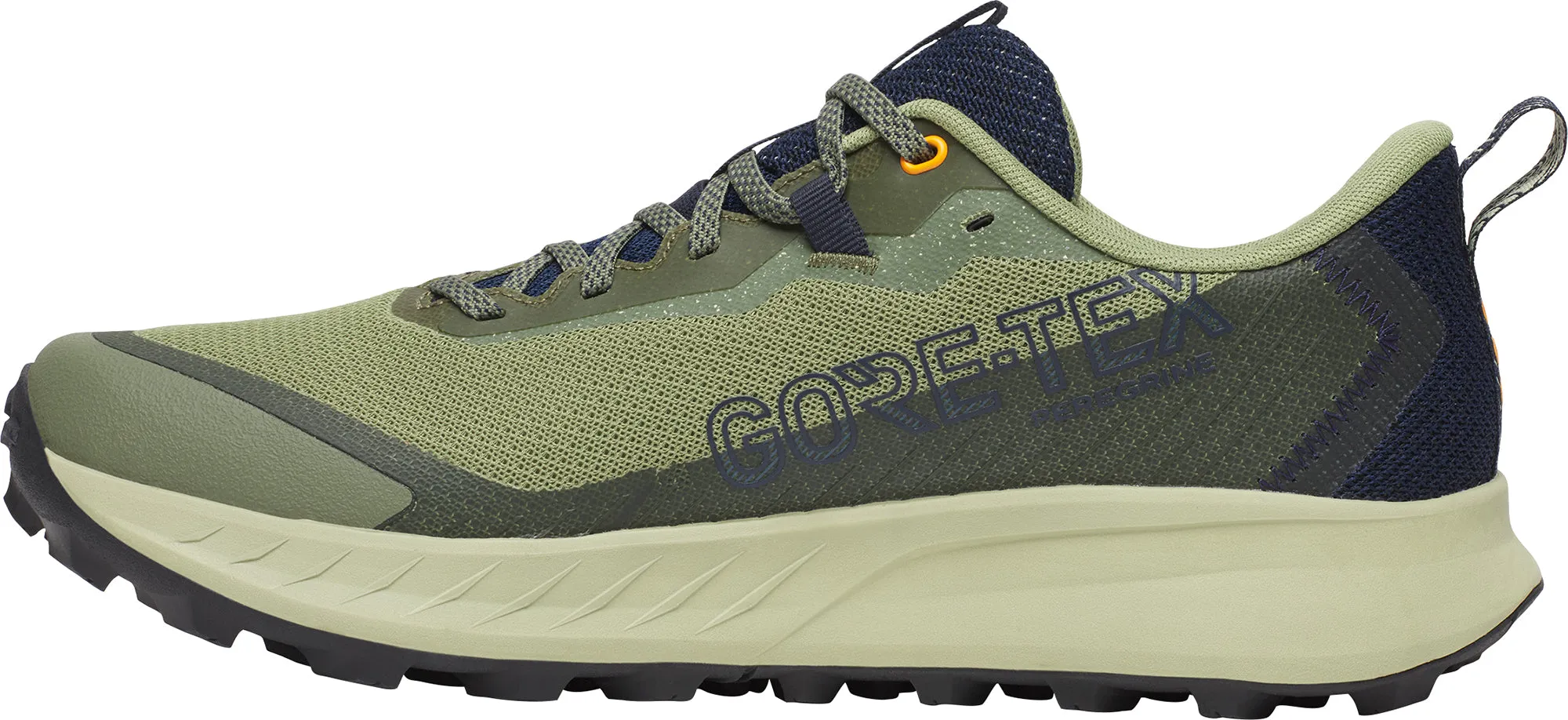 Cyber Mode Saucony Peregrine 15 GORE-TEX Mens Trail Running Shoes - Green