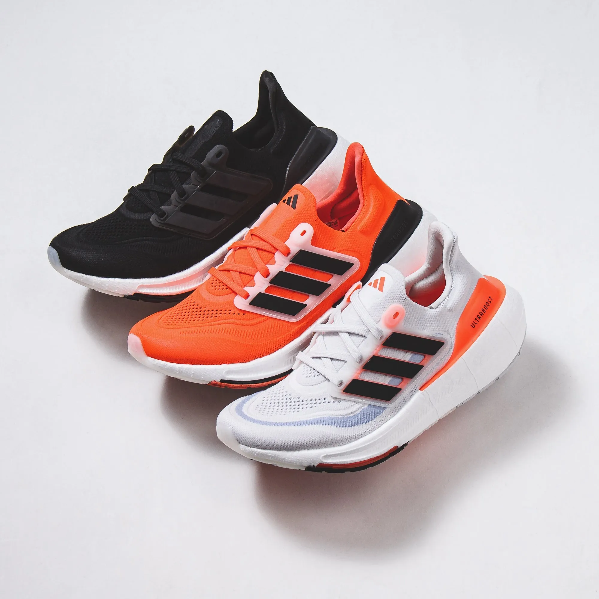 Adidas Running Men Ultraboost Light Red HQ6341 Calm Step Lightweight Design